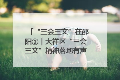 “三会三文”在邵阳②｜大祥区“三会三文”精神落地有声 以实干实绩助力区域高质量发展