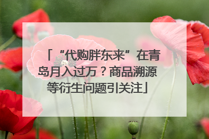 “代购胖东来”在青岛月入过万？商品溯源等衍生问题引关注