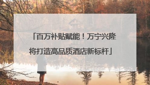 百万补贴赋能！万宁兴隆将打造高品质酒店新标杆