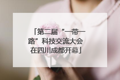 第二届“一带一路”科技交流大会在四川成都开幕