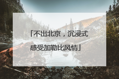 不出北京，沉浸式感受加勒比风情