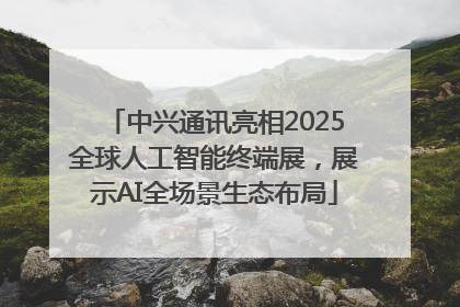 中兴通讯亮相2025全球人工智能终端展，展示AI全场景生态布局