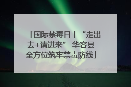 国际禁毒日丨“走出去+请进来” 华容县全方位筑牢禁毒防线