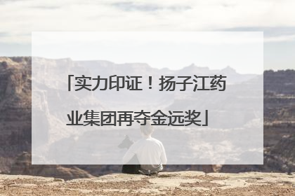 实力印证！扬子江药业集团再夺金远奖