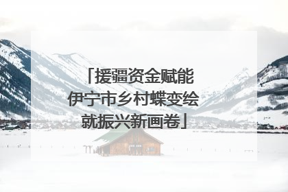 援疆资金赋能 伊宁市乡村蝶变绘就振兴新画卷