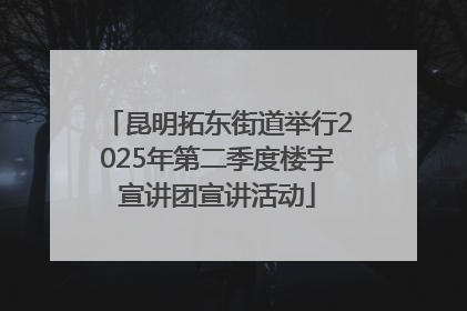 昆明拓东街道举行2025年第二季度楼宇宣讲团宣讲活动
