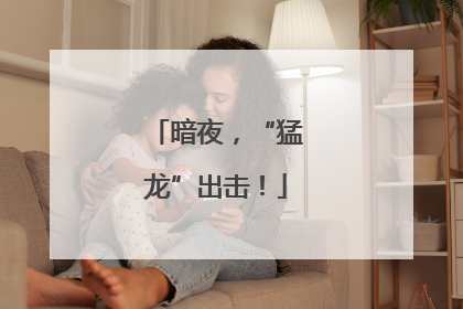 暗夜，“猛龙”出击！