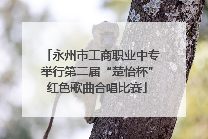 永州市工商职业中专举行第二届“楚怡杯”红色歌曲合唱比赛