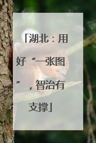 湖北：用好“一张图”，智治有支撑