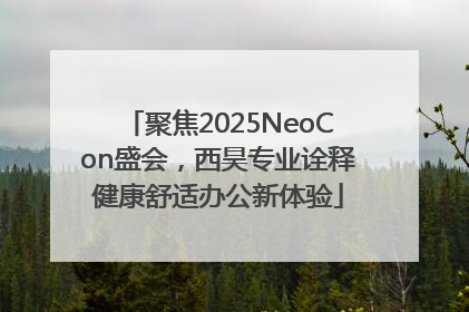 聚焦2025NeoCon盛会，西昊专业诠释健康舒适办公新体验