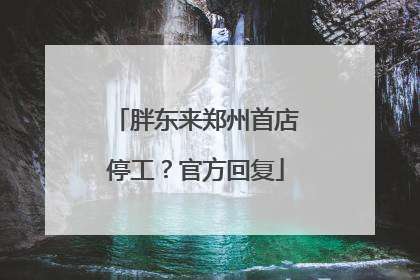 胖东来郑州首店停工？官方回复