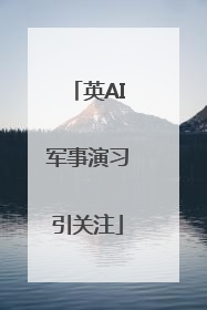 英AI军事演习引关注