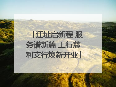 迁址启新程 服务谱新篇 工行慈利支行焕新开业