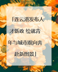 连云港发布人才新政 绘就青年与城市双向奔赴新图景