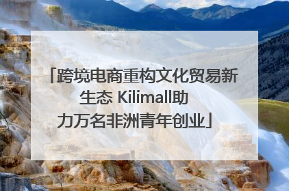 跨境电商重构文化贸易新生态 Kilimall助力万名非洲青年创业