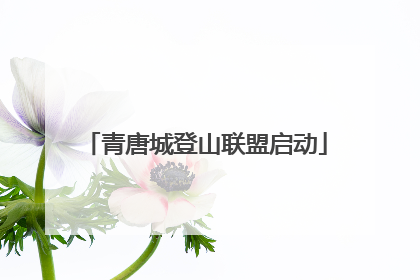 青唐城登山联盟启动