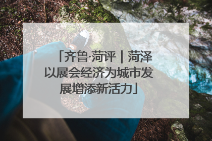 齐鲁·菏评｜菏泽以展会经济为城市发展增添新活力